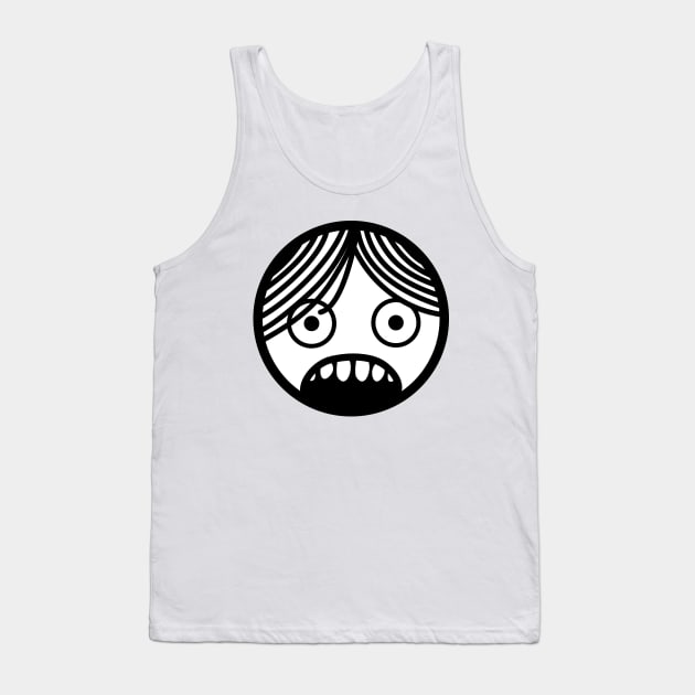 Boy head Tank Top by Juan41